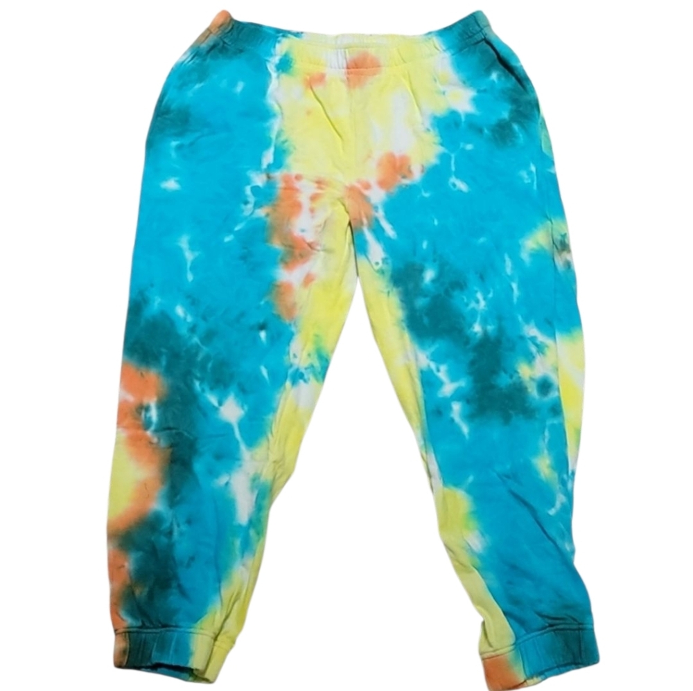 Afrm Plus Size Tie Dye Fleece Joggers Size 3X